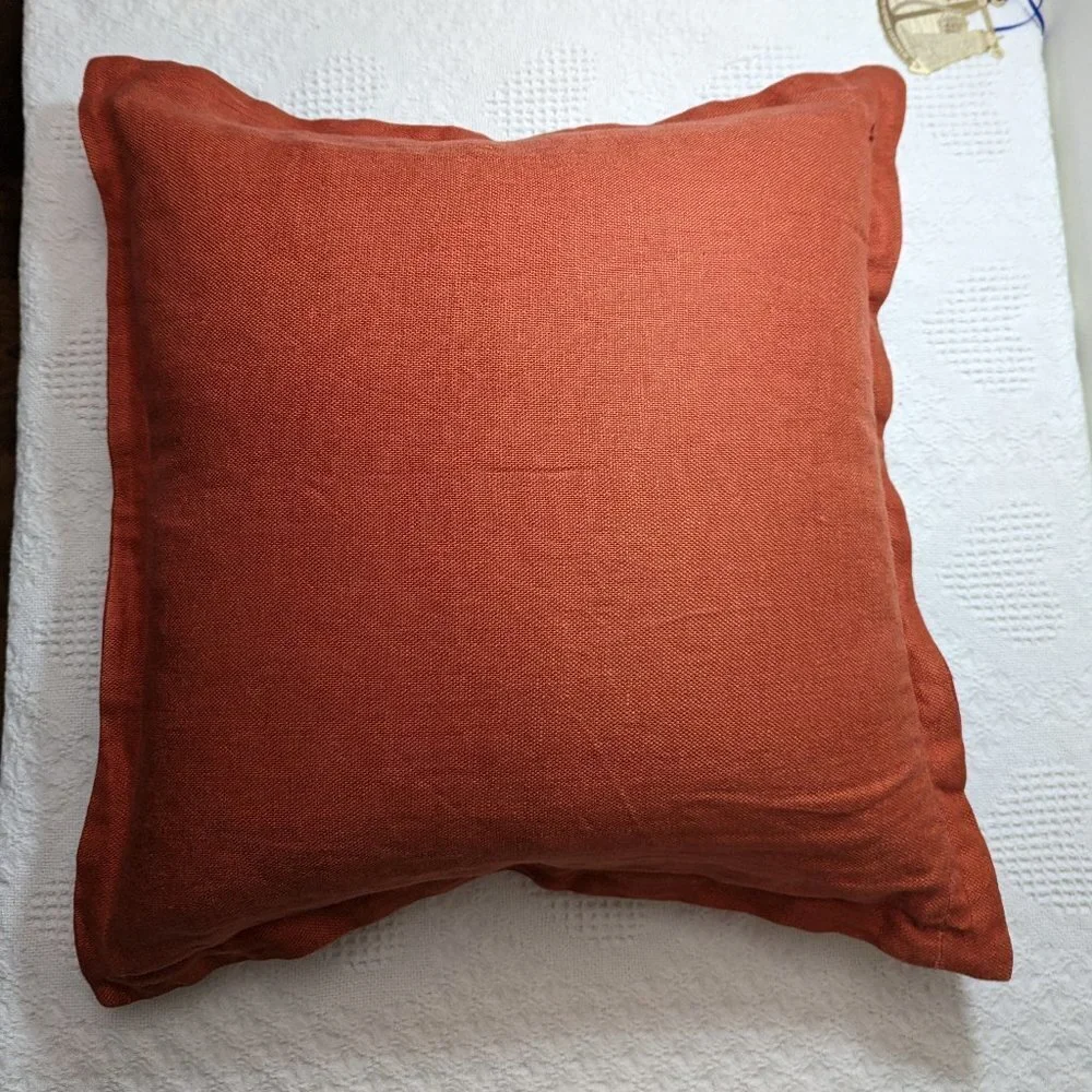 Pottery Barn Belgian Linen Dual Color Pillow-Per Pillow‎